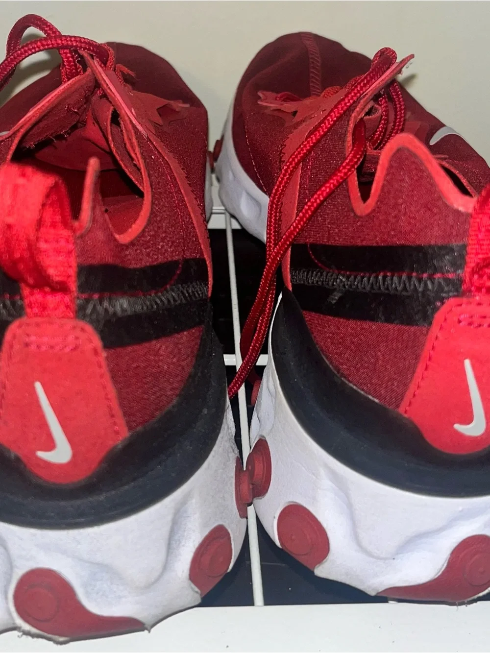 Nike Red Athletic Sneakers